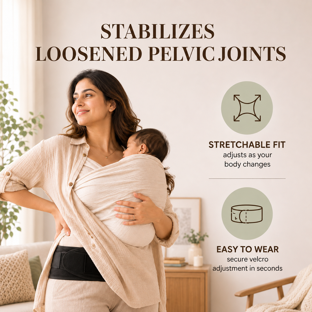 3-in-1 Post Pregnancy Belt for Women – After Delivery Belly, Waist & Pelvis Support