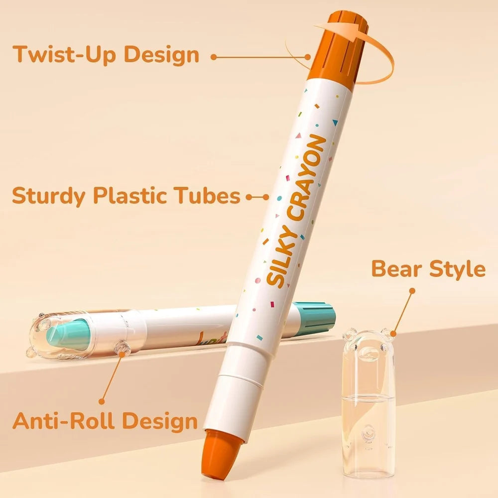 Silky Twistable Gel Crayons