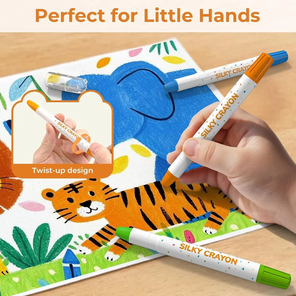 Silky Twistable Gel Crayons